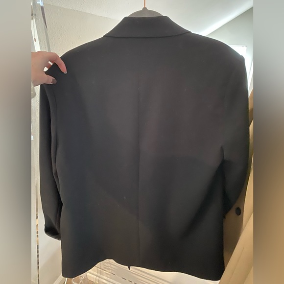 Zara Black Straight Fit Blazer - Picture 4 of 4